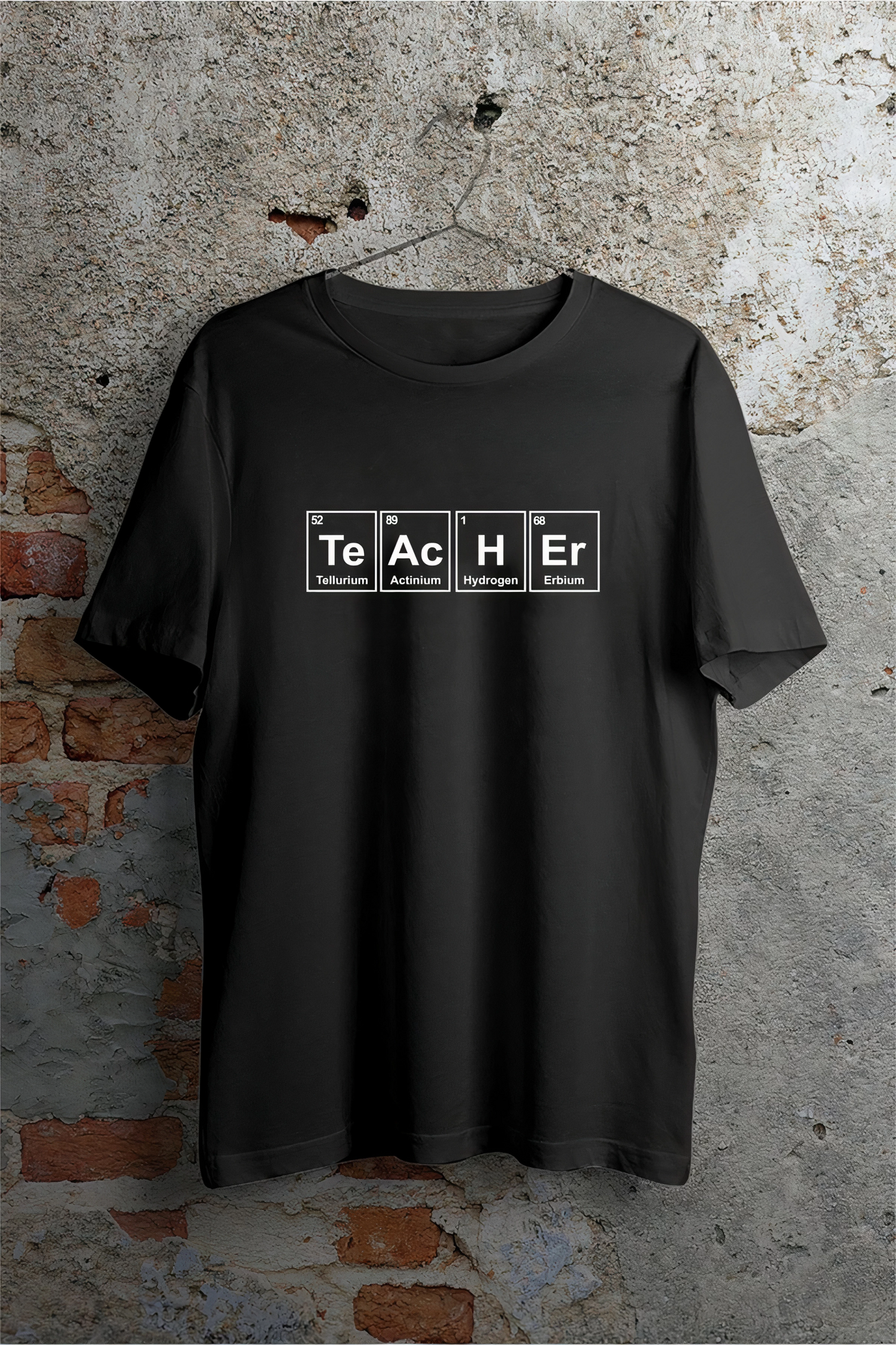 24 Kasım Öğretmenler Günü Baskılı Özel T-shirt - Siyah -