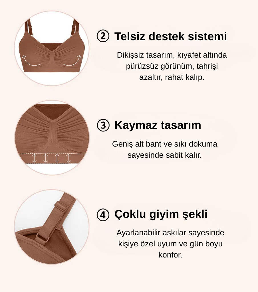 Marbilux Esnek Konfor Bralet