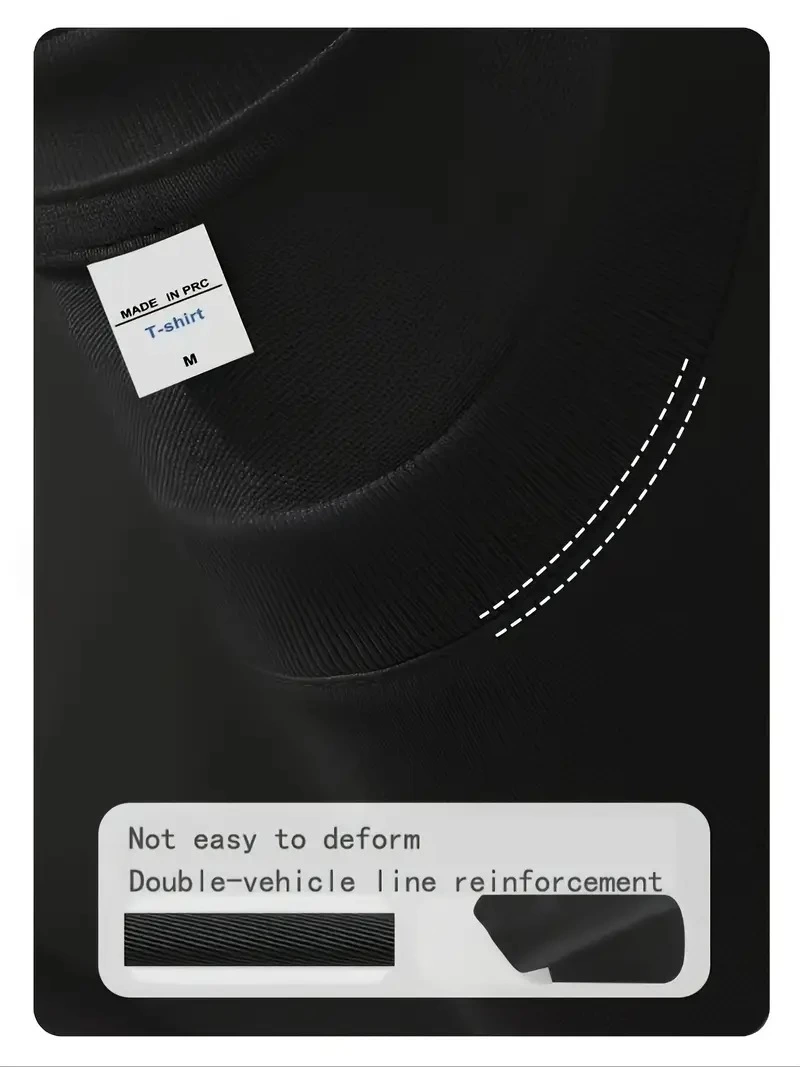20/1 Penye Compack Day One Baskılı Oversize Bisiklet Yaka T-shirt - Siyah -