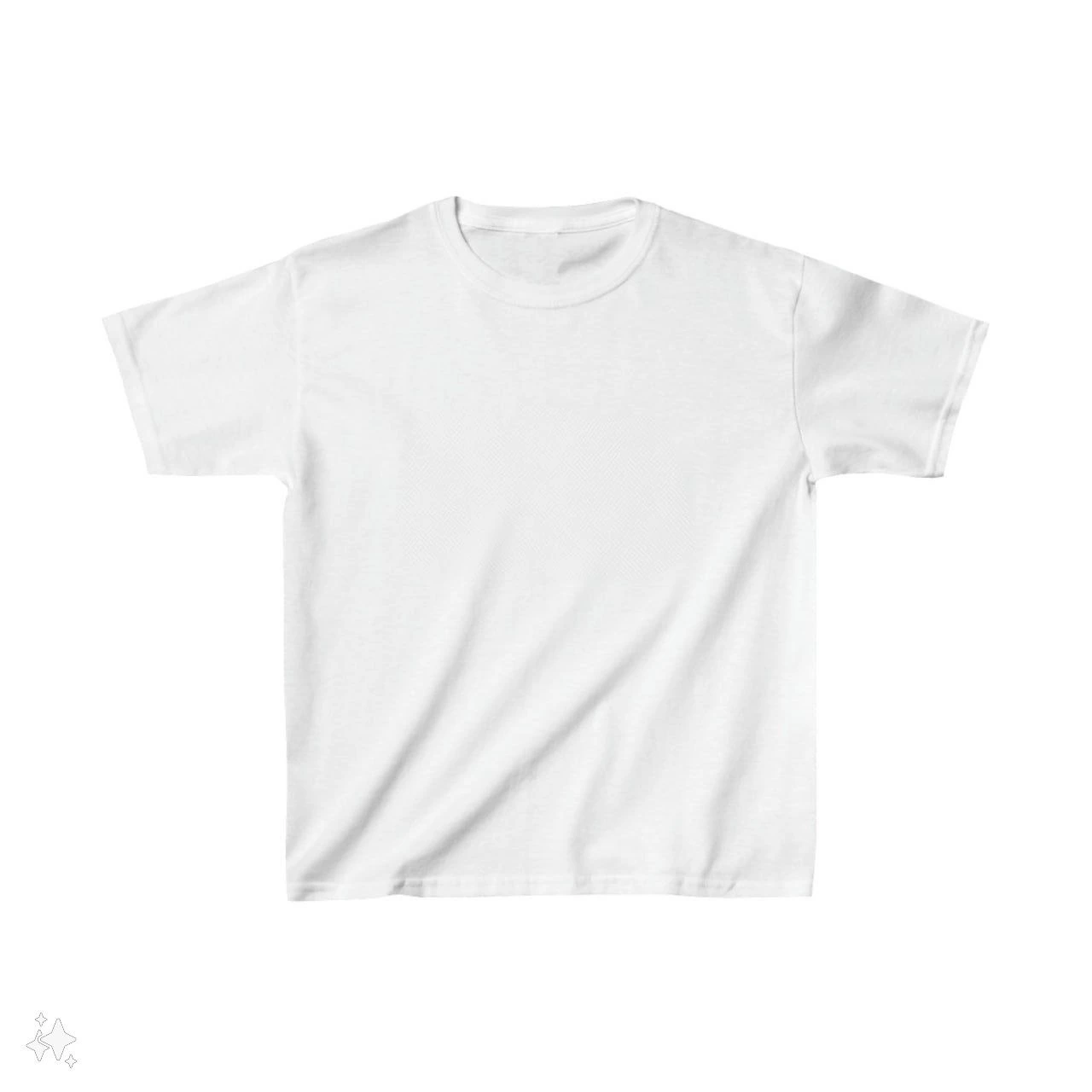 Çocuk Basic T-Shirt - Beyaz