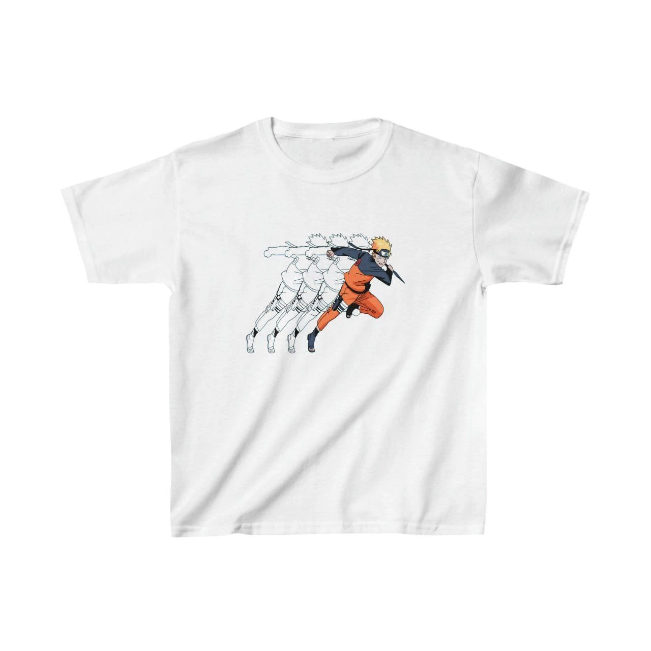 Çocuk Baskılı T-Shirt - Beyaz