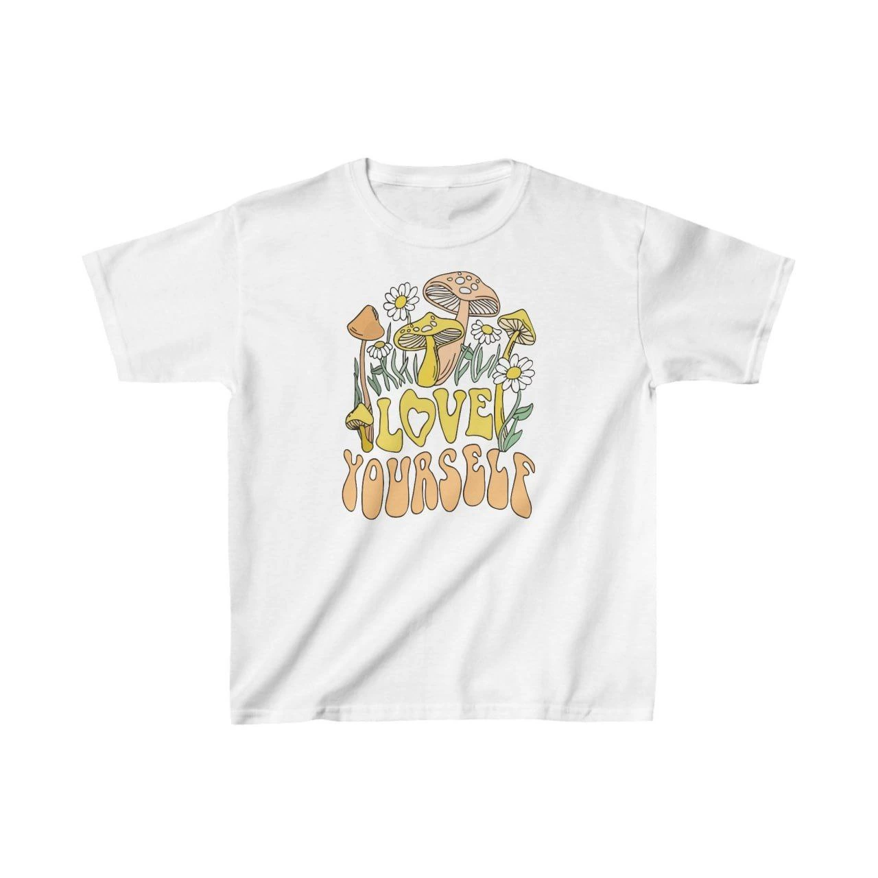 Çocuk Baskılı T-Shirt - Beyaz