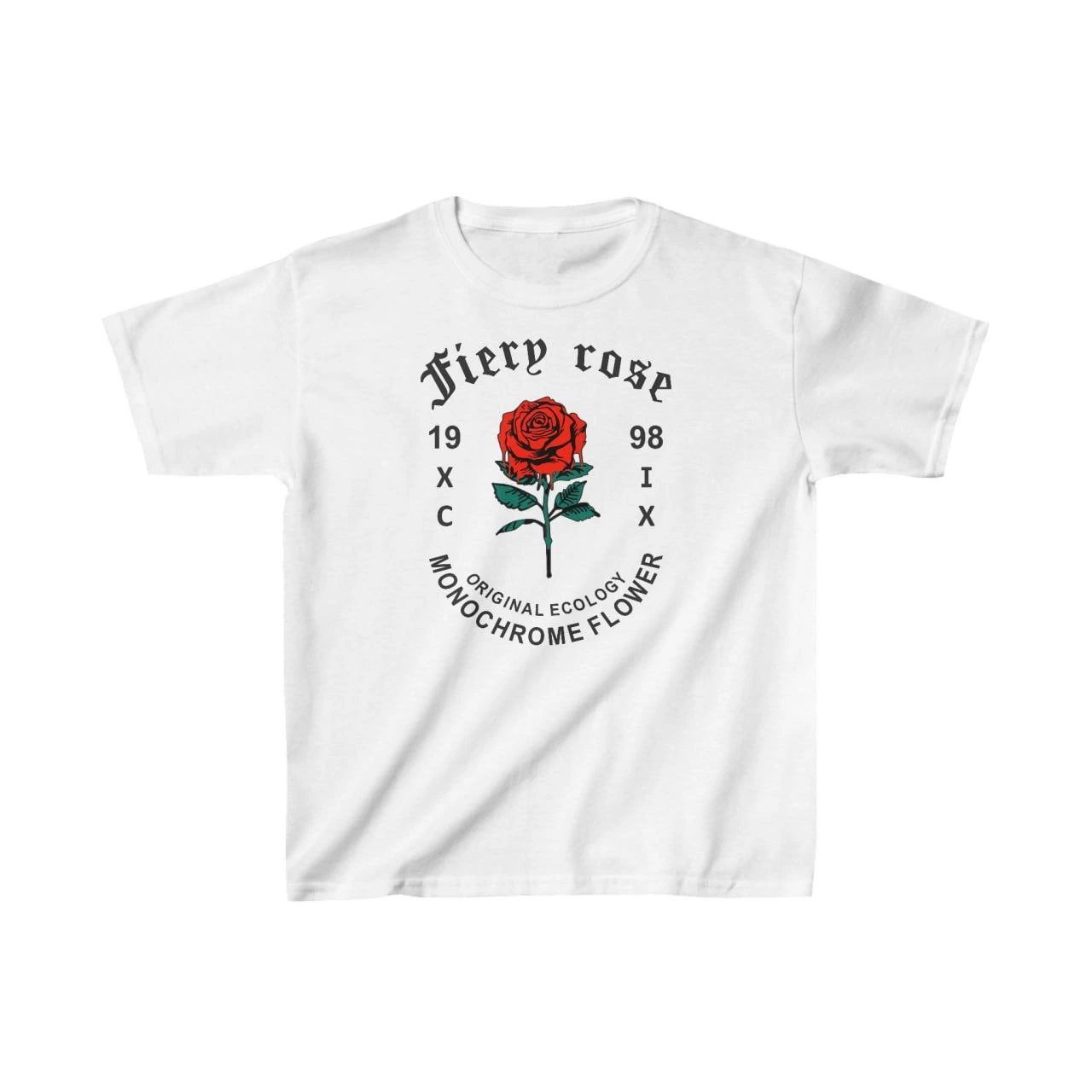 Çocuk Baskılı T-Shirt - Beyaz