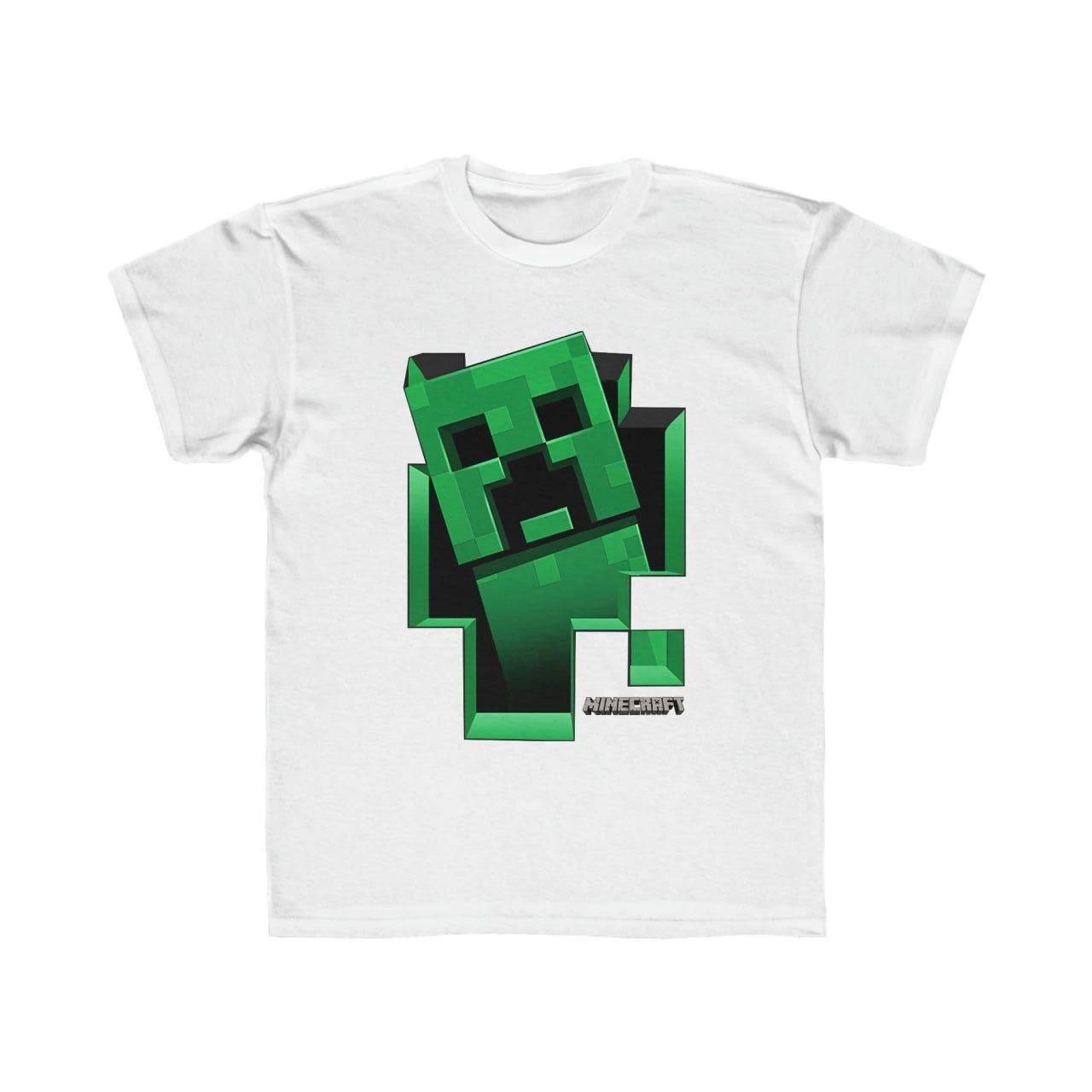 Çocuk Baskılı T-Shirt - Beyaz