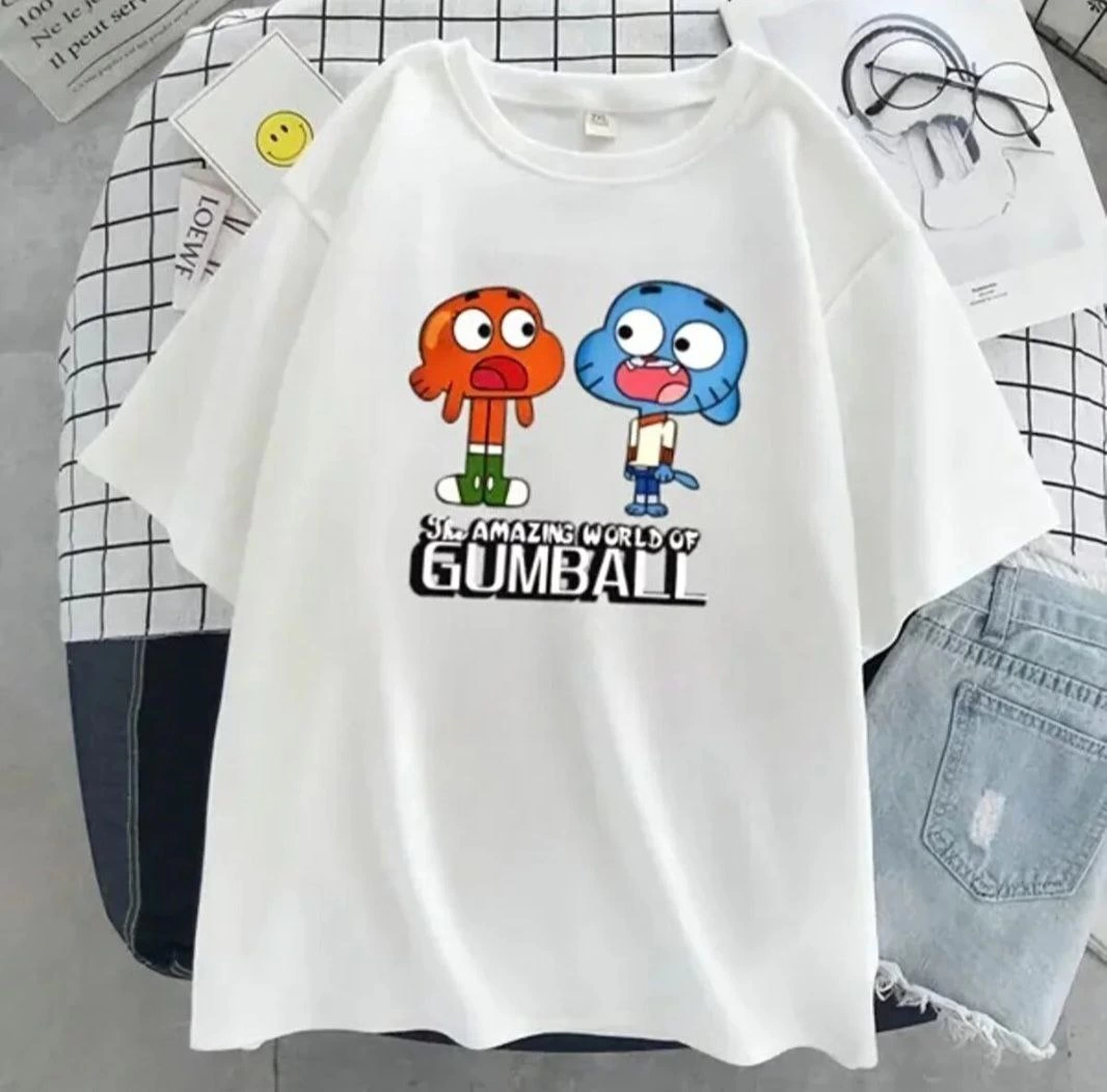 Çocuk Baskılı T-Shirt - Beyaz
