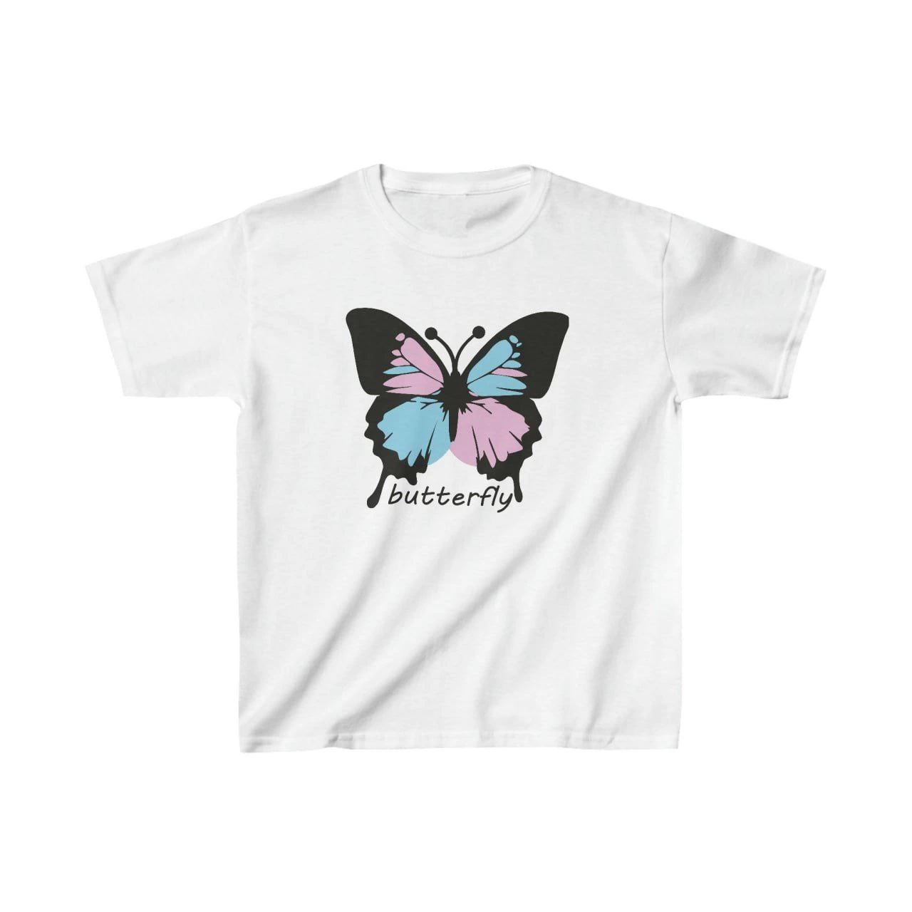 Çocuk Baskılı T-Shirt - Beyaz