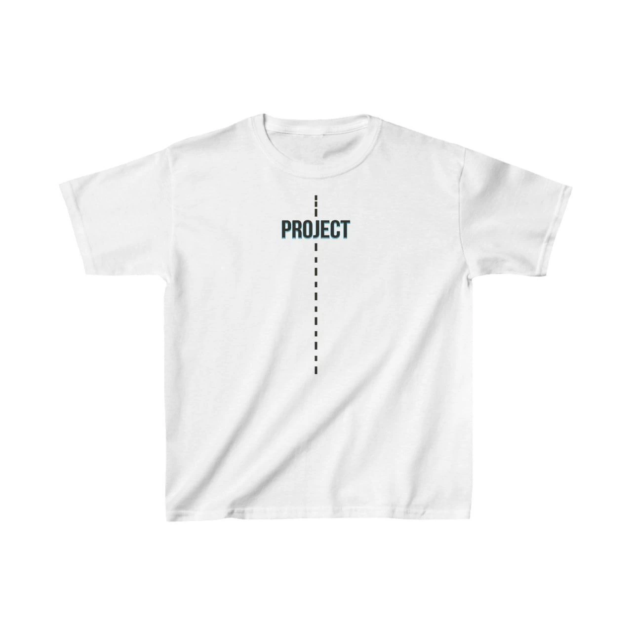 Çocuk Baskılı T-Shirt - Beyaz