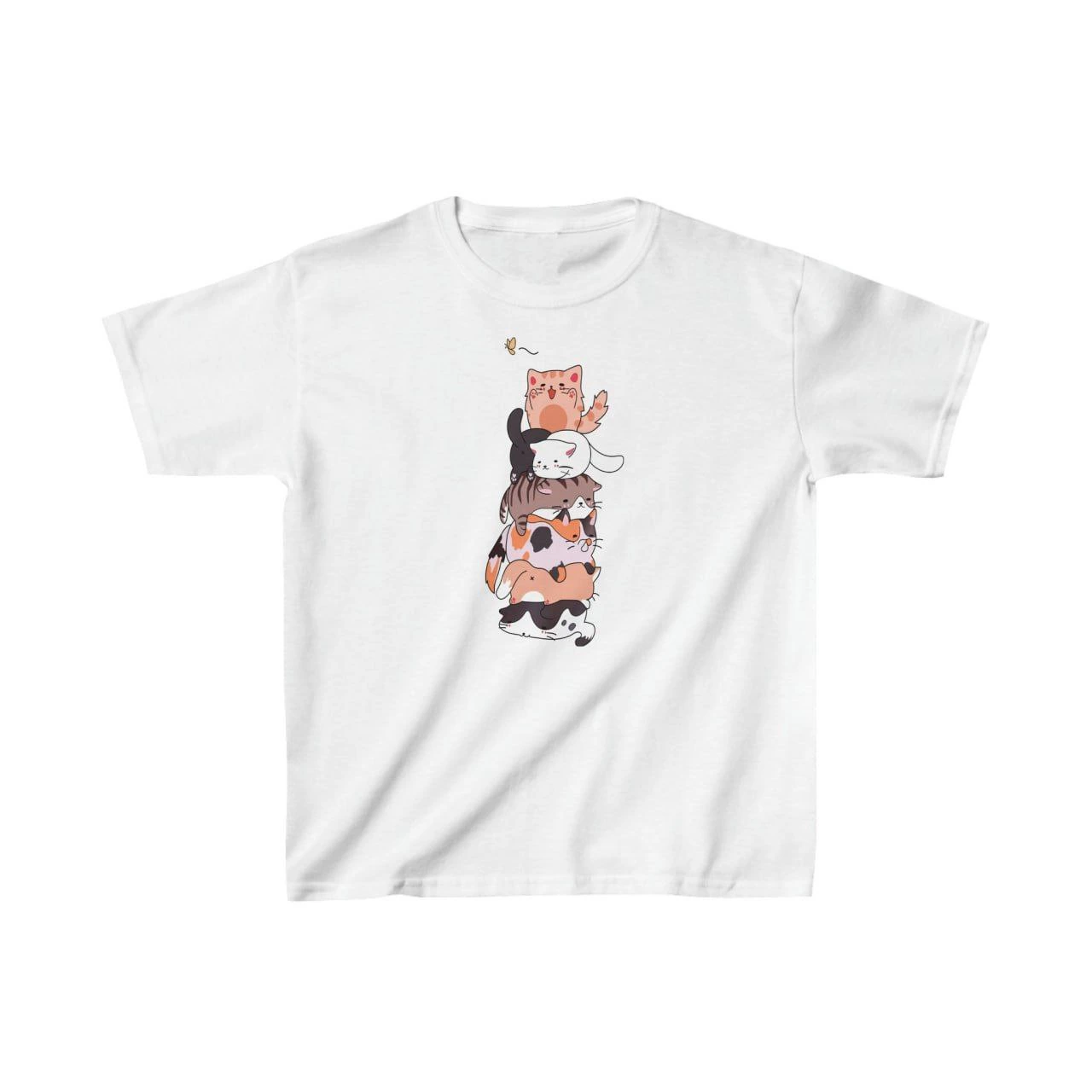 Çocuk Baskılı T-Shirt - Beyaz