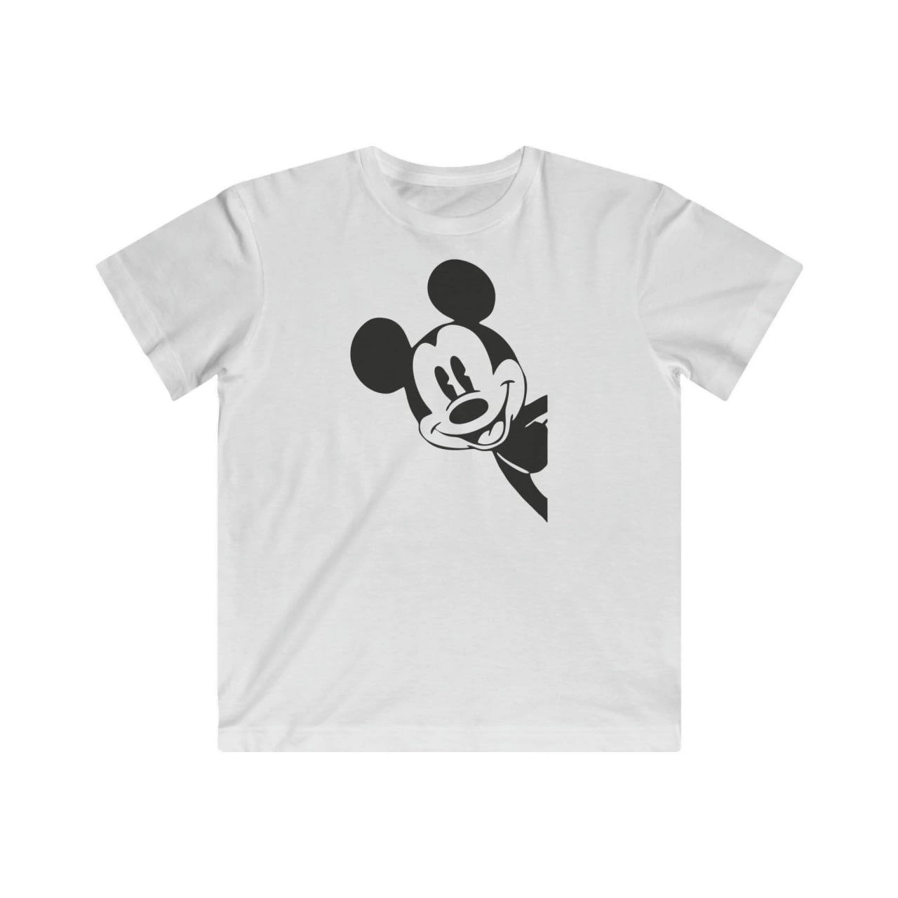 Çocuk Baskılı T-Shirt - Beyaz