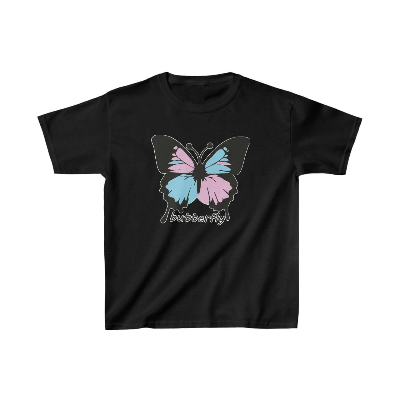Baskılı T-Shirt - Siyah -