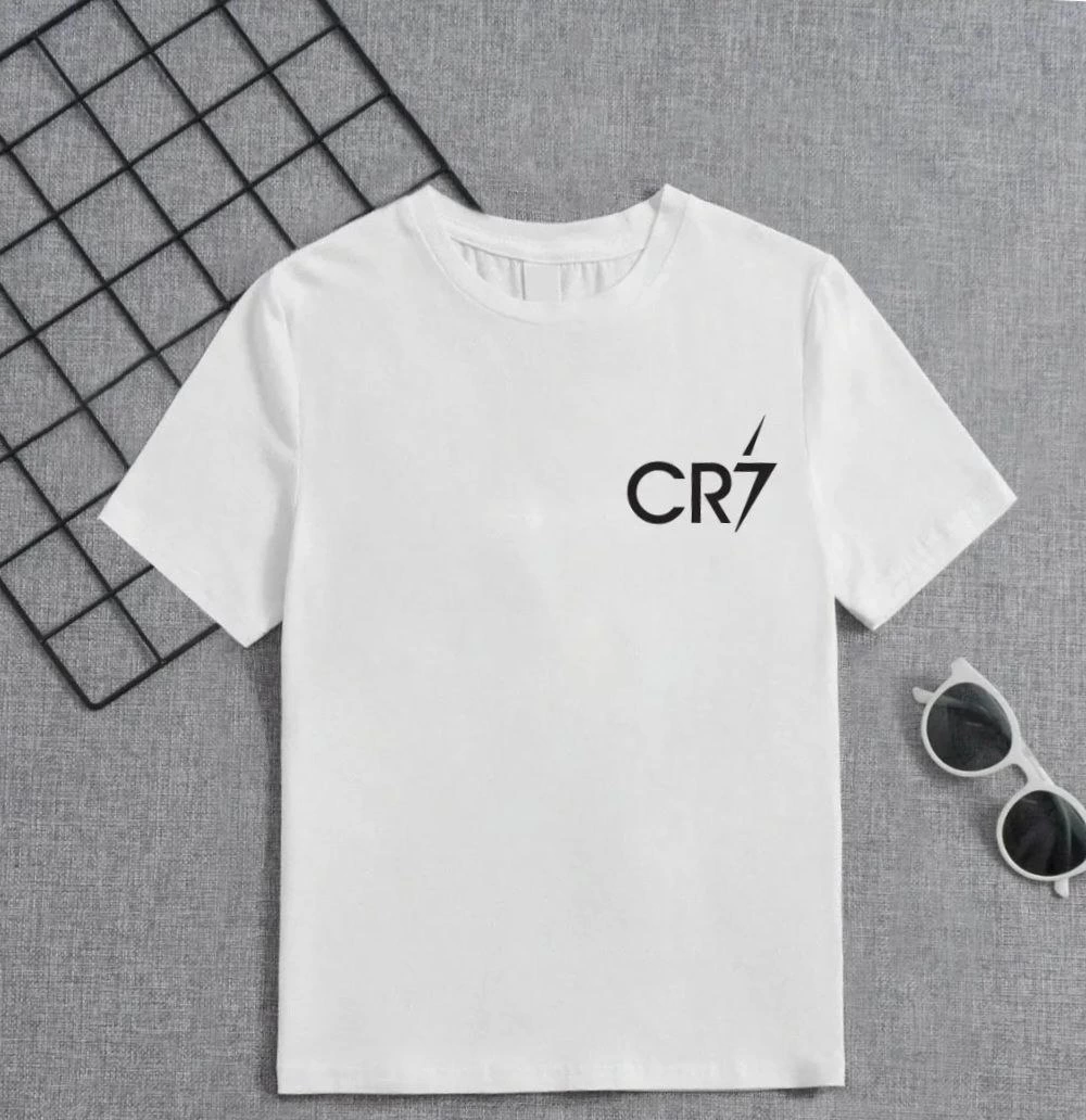 Çocuk Baskılı T-Shirt - Beyaz