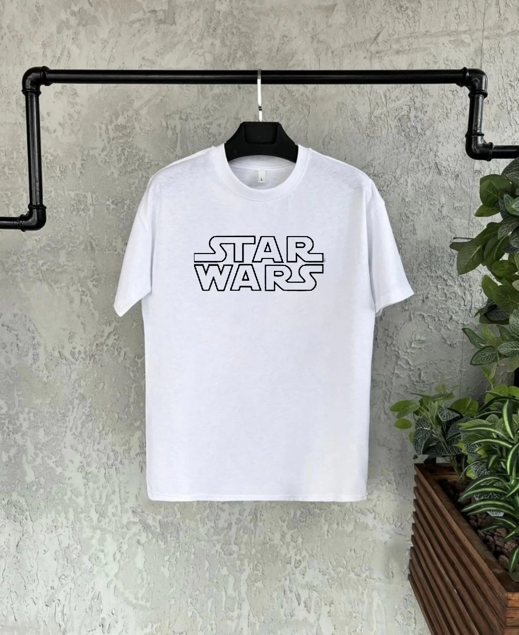 Bisiklet Yaka Kısa Kol Baskılı Çocuk T-Shirt - Beyaz
