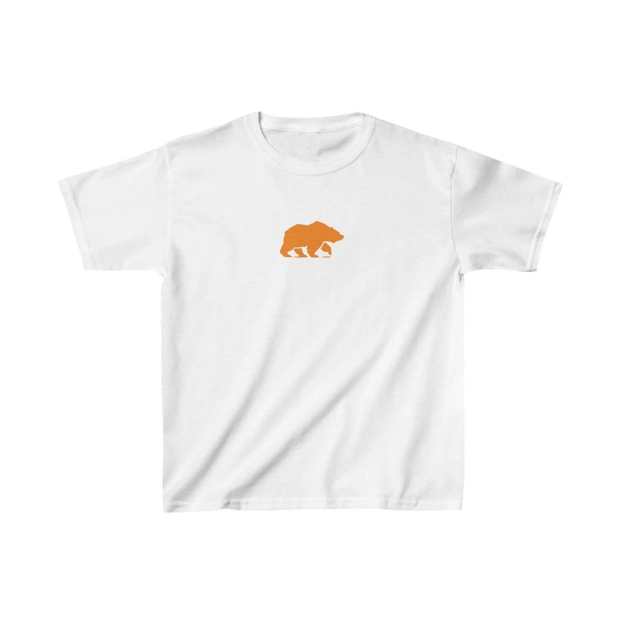 Çocuk Baskılı T-Shirt - Beyaz