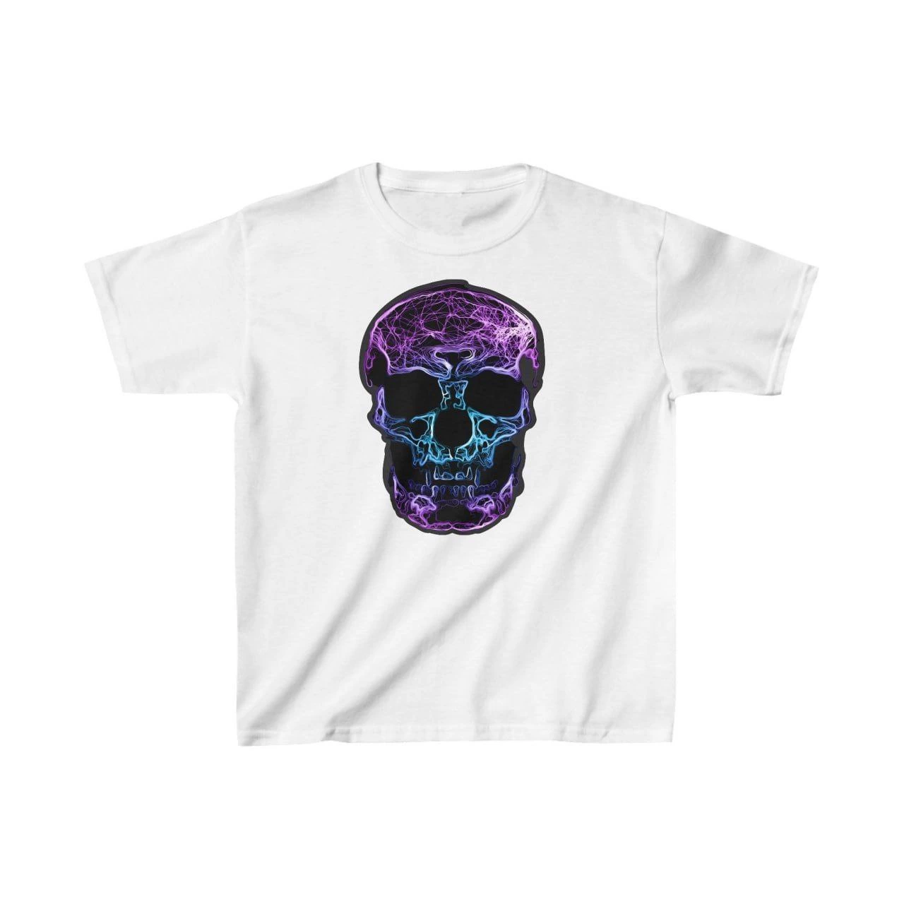 Çocuk Baskılı T-Shirt - Beyaz