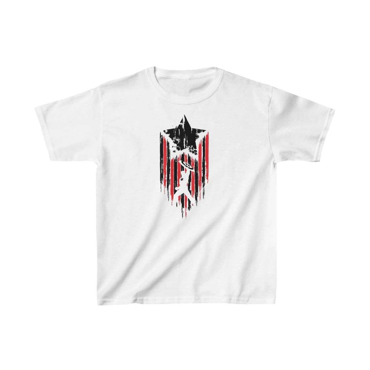Çocuk Baskılı T-Shirt - Beyaz