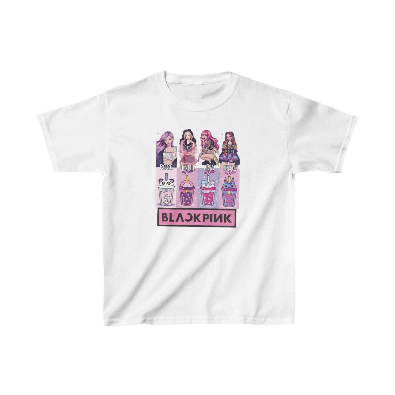 Çocuk Baskılı T-Shirt - Beyaz