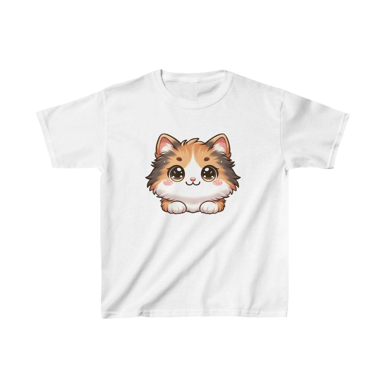Çocuk Baskılı T-Shirt - Beyaz