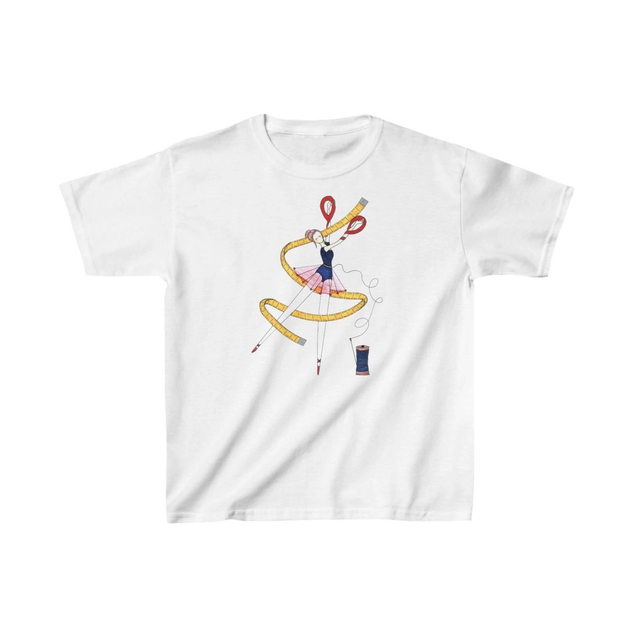 Çocuk Baskılı T-Shirt - Beyaz