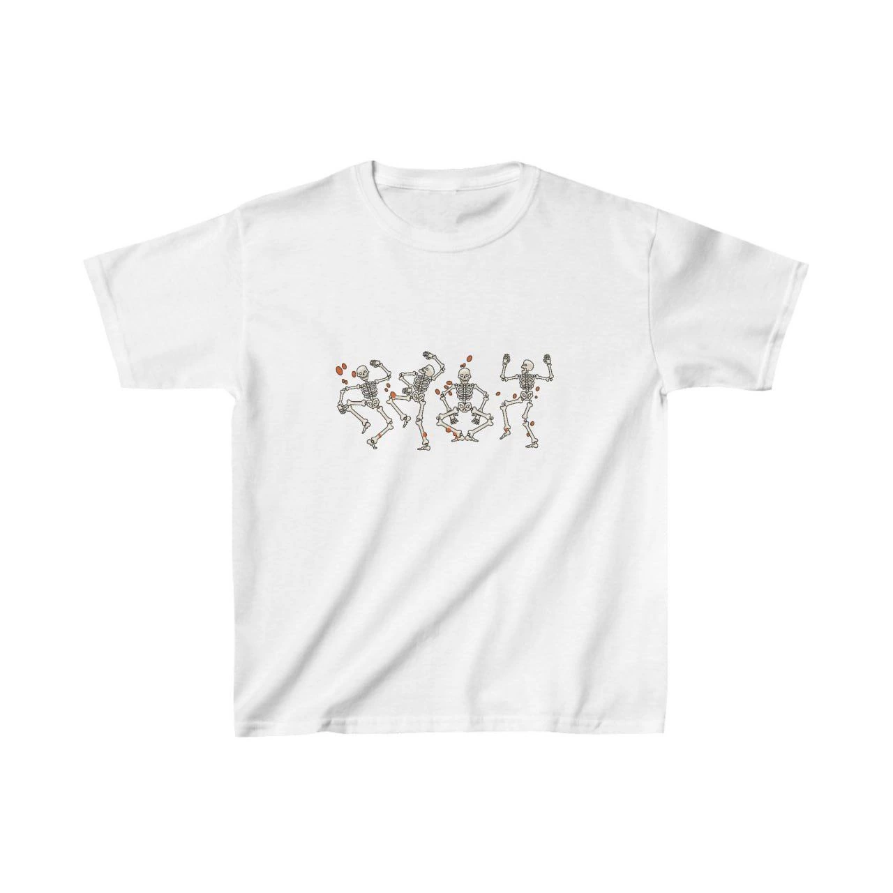 Çocuk Baskılı T-Shirt - Beyaz