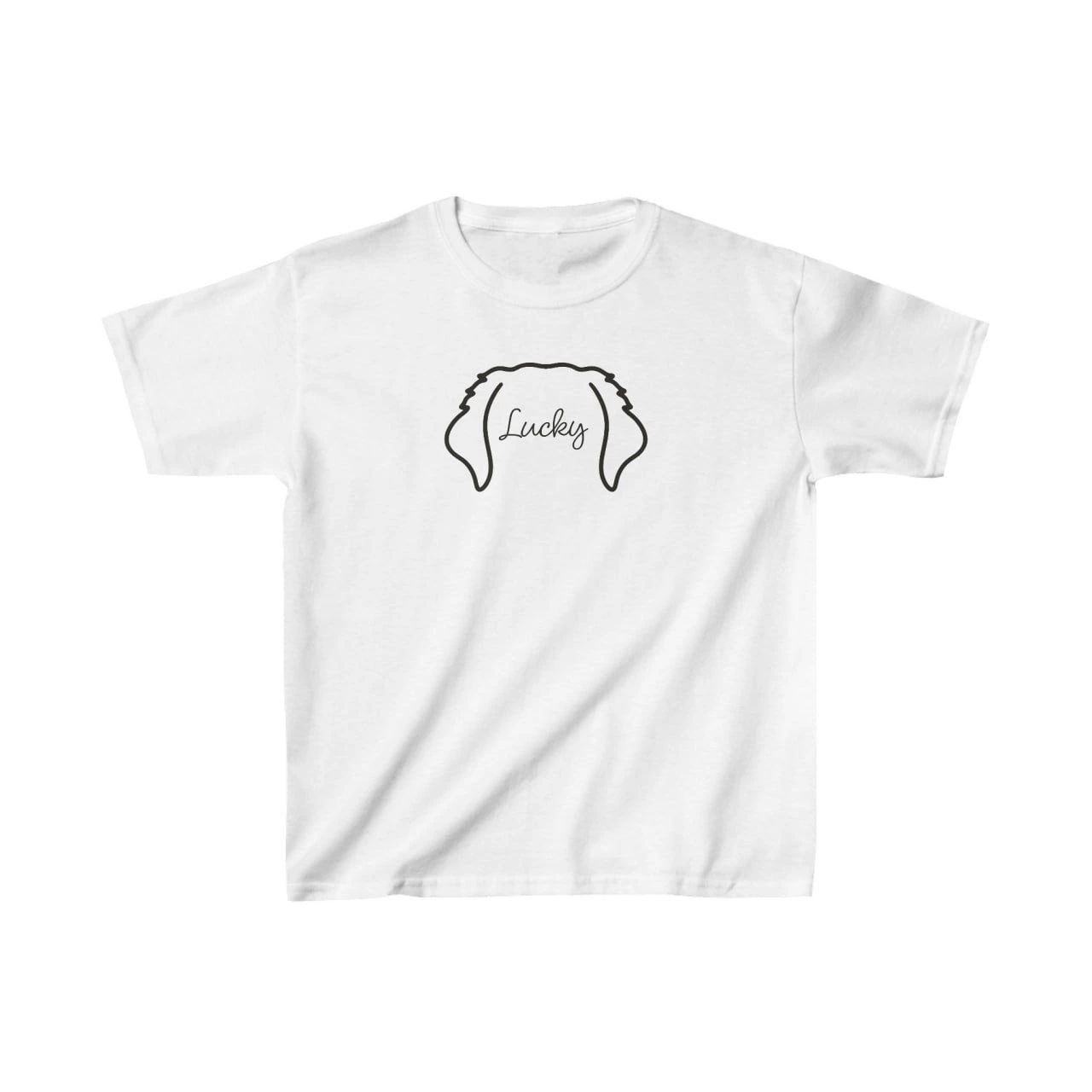 Çocuk Baskılı T-Shirt - Beyaz