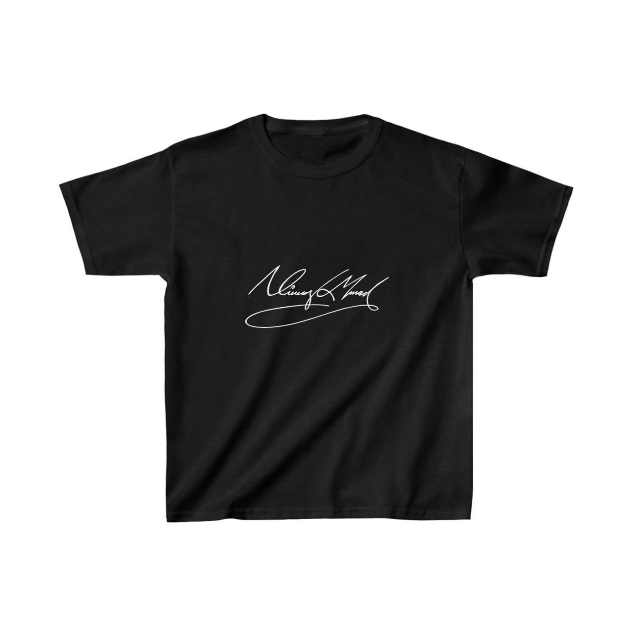 Baskılı T-Shirt - Siyah -