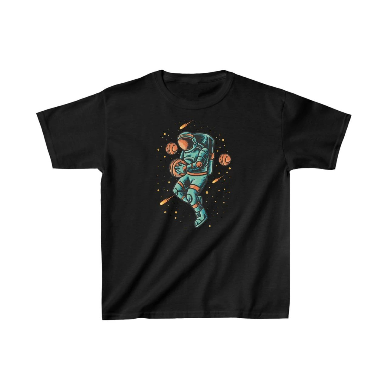Baskılı T-Shirt - Siyah -
