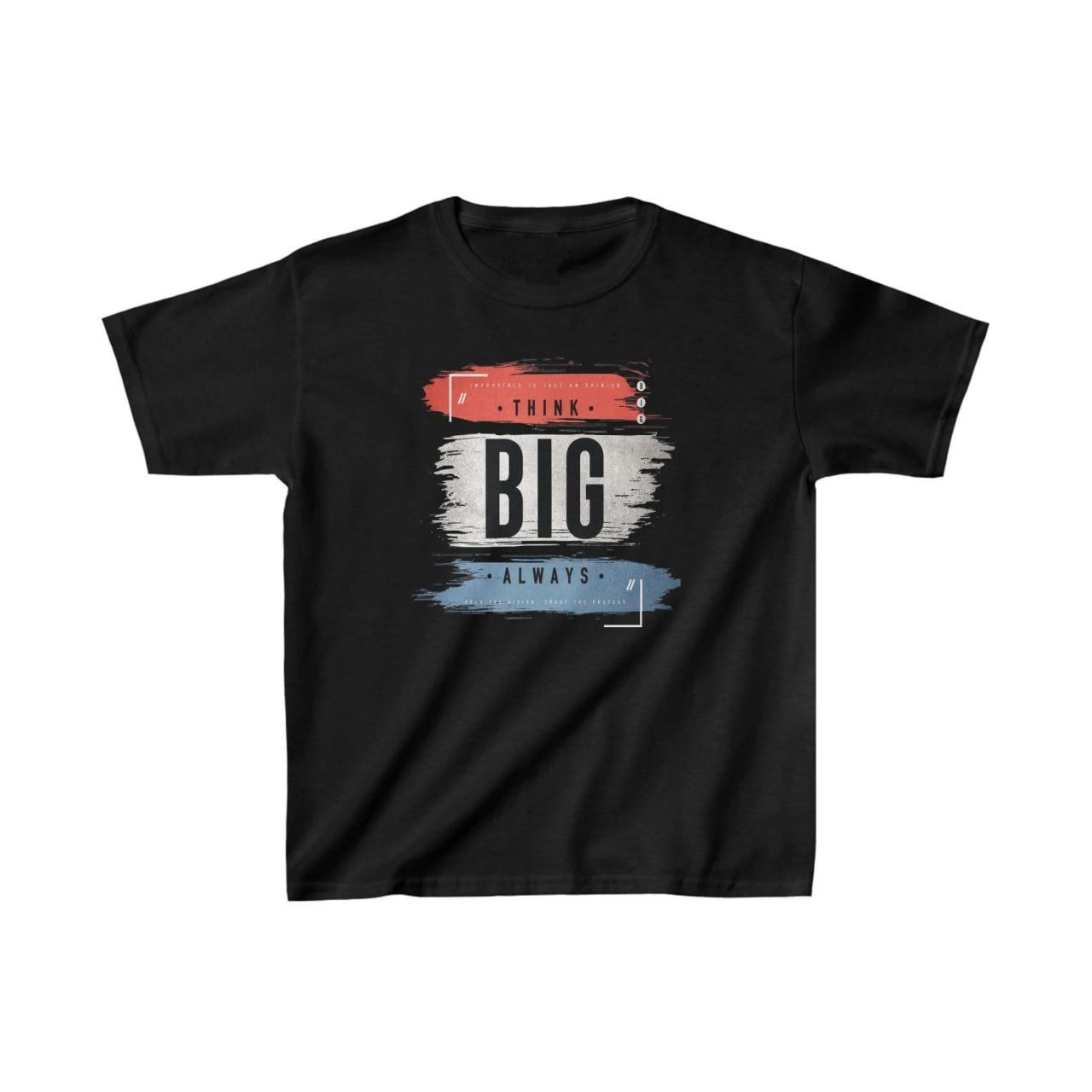 Baskılı T-Shirt - Siyah -