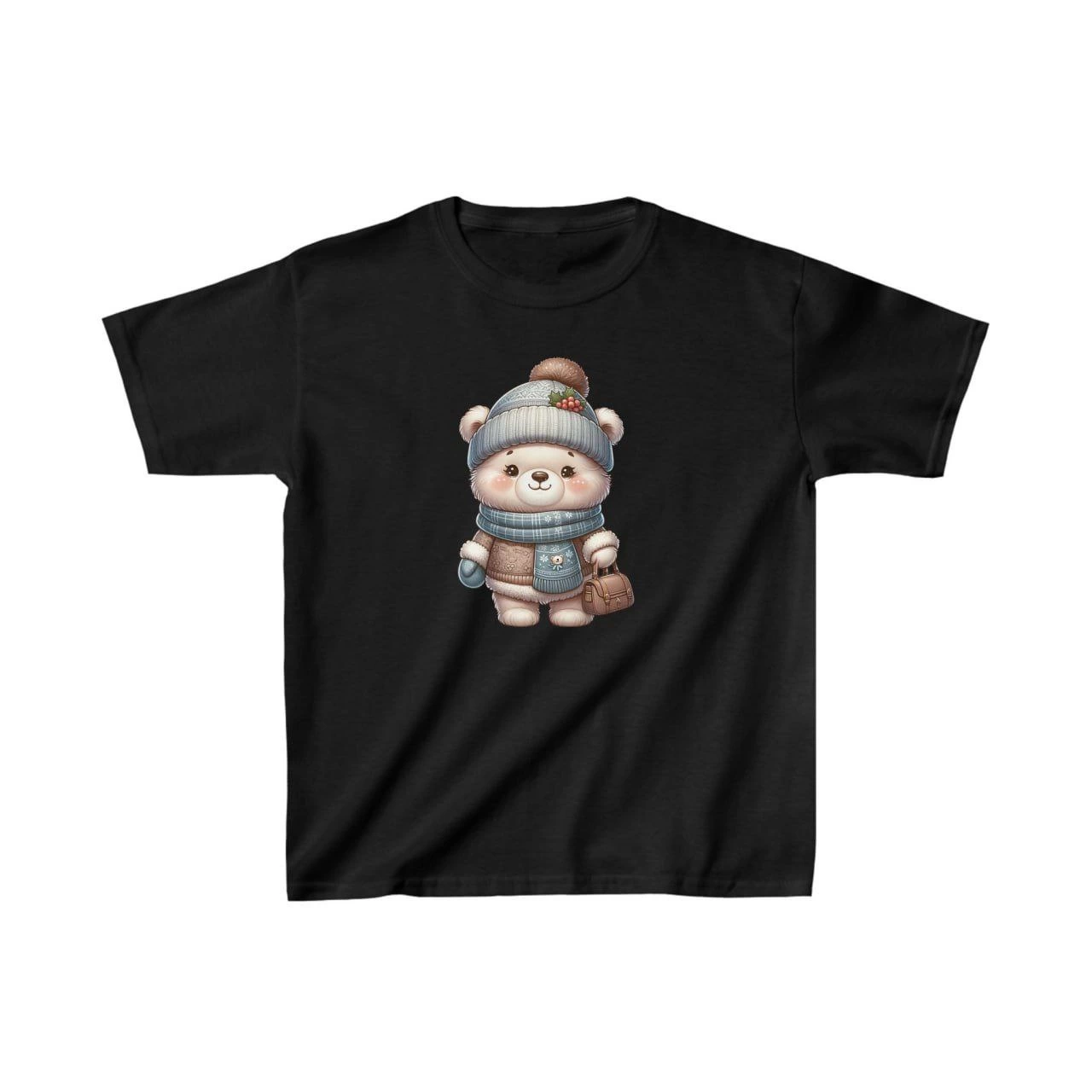 Baskılı T-Shirt - Siyah -