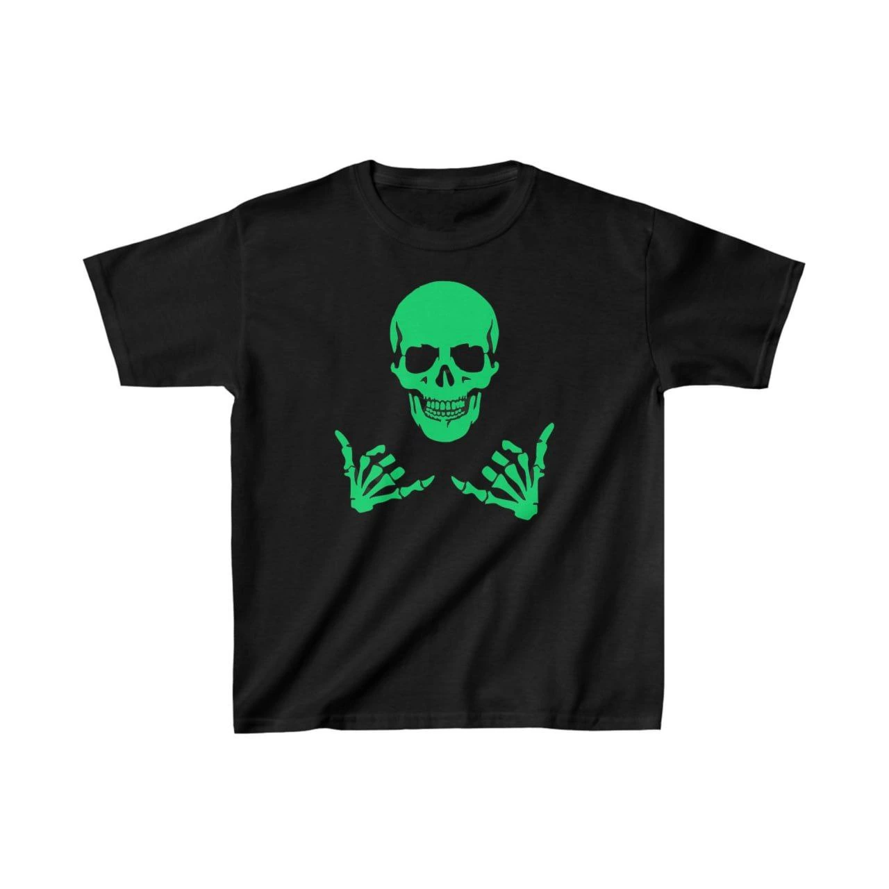 Baskılı T-Shirt - Siyah -