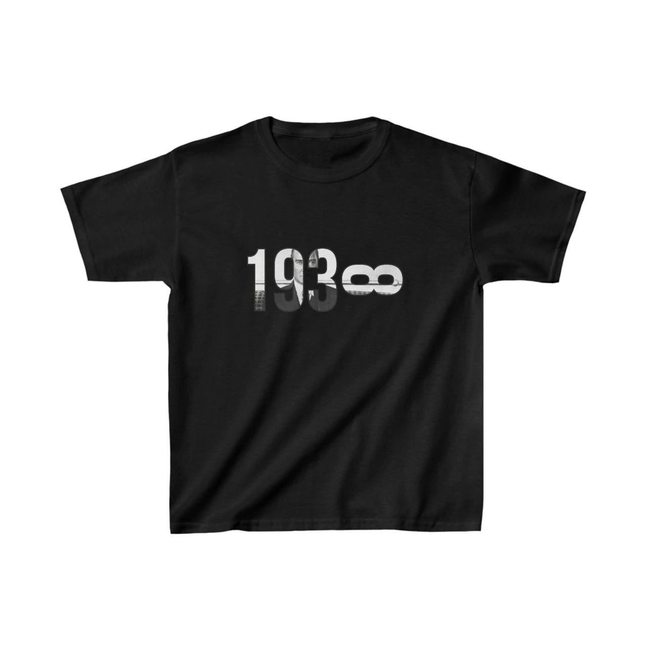 Baskılı T-Shirt - Siyah -