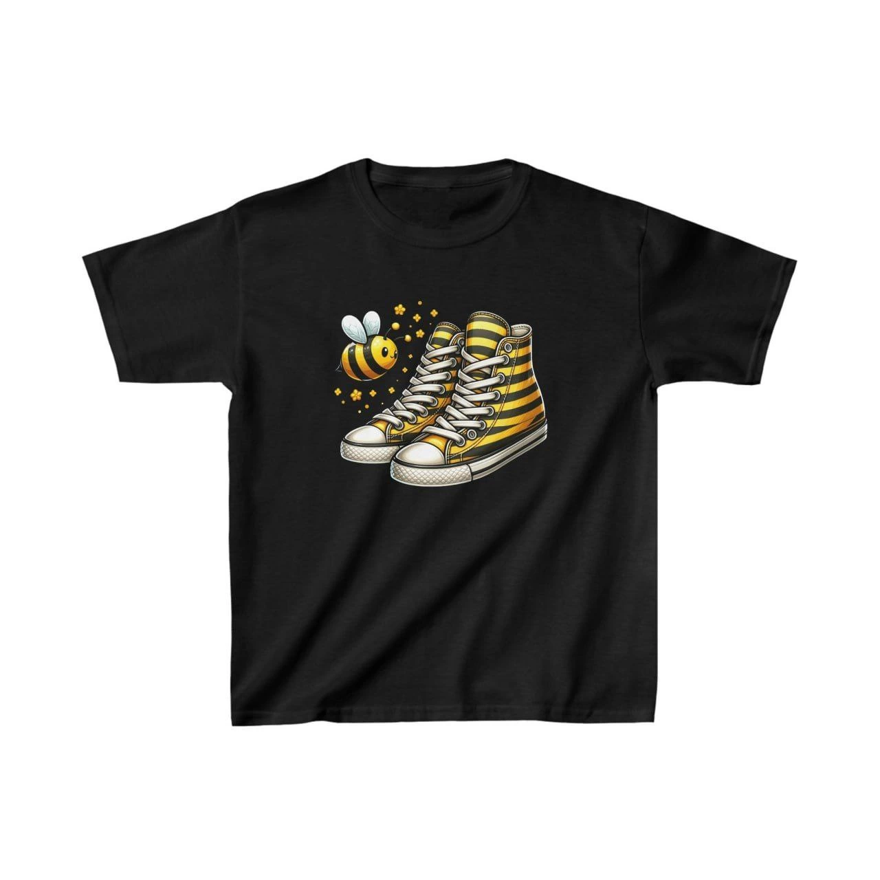 Baskılı T-Shirt - Siyah -