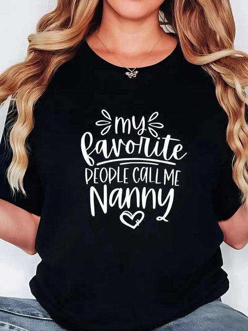 20/1 Penye Compack Baskılı Oversize Bisiklet Yaka Kısa Kol T-shirt - Siyah -