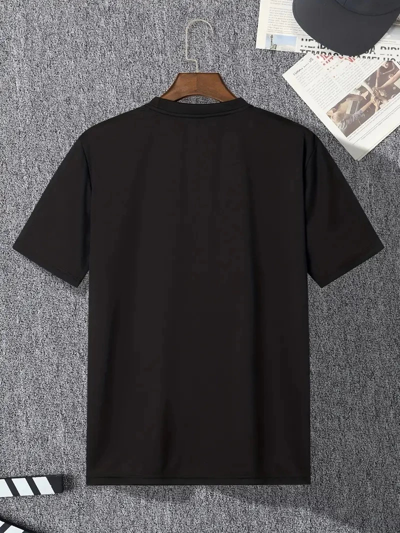 20/1 Penye Compack I TRIED TO WARN YOU. Baskılı Oversize Bisiklet Yaka T-shirt - Siyah -