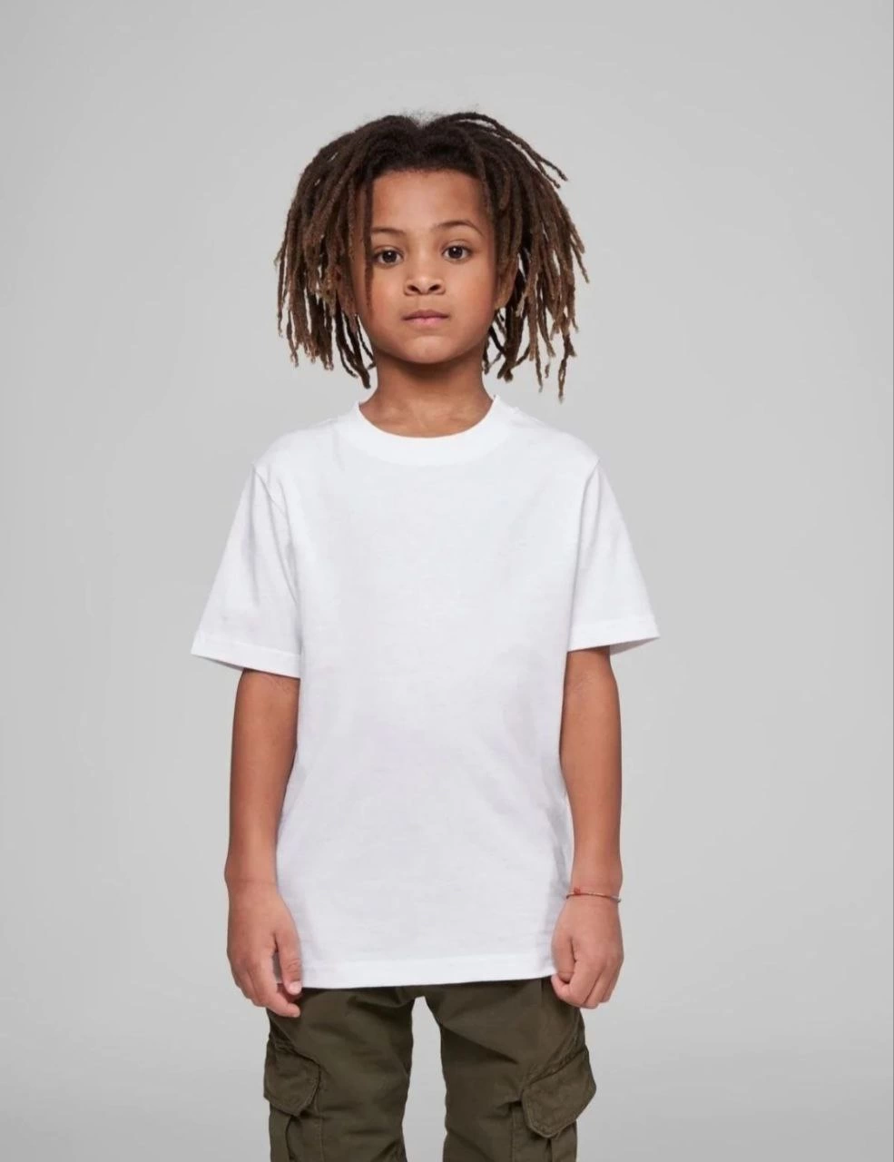 Çocuk   Basic T-Shirt - Beyaz