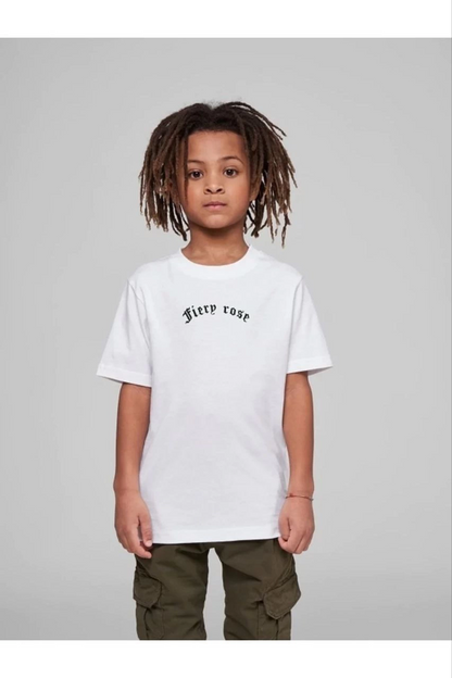 Çocuk   Baskılı T-Shirt - Beyaz