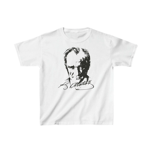Çocuk   Baskılı T-Shirt - Beyaz