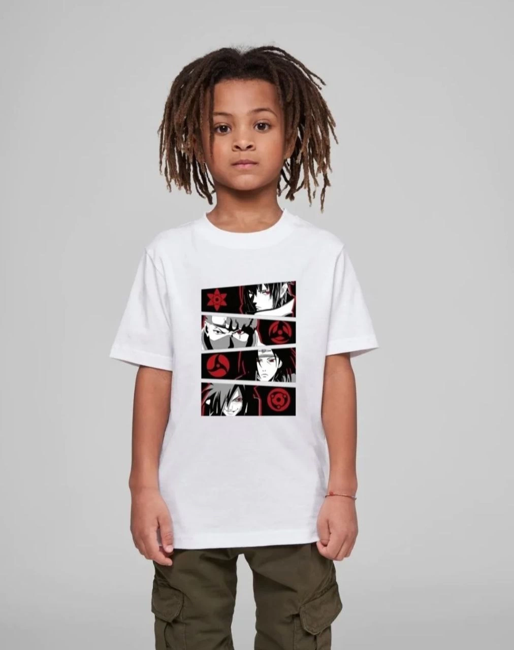 Çocuk   Baskılı T-Shirt - Beyaz