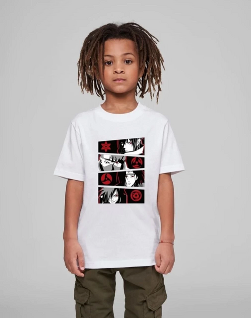 Çocuk   Baskılı T-Shirt - Beyaz