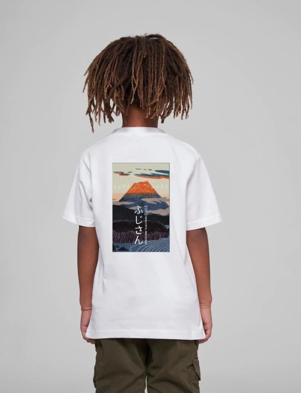 Çocuk   Baskılı T-Shirt - Beyaz