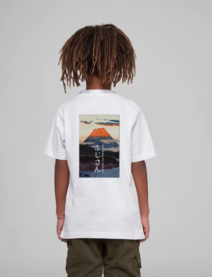 Çocuk   Baskılı T-Shirt - Beyaz