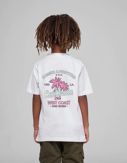Çocuk   Baskılı T-Shirt - Beyaz