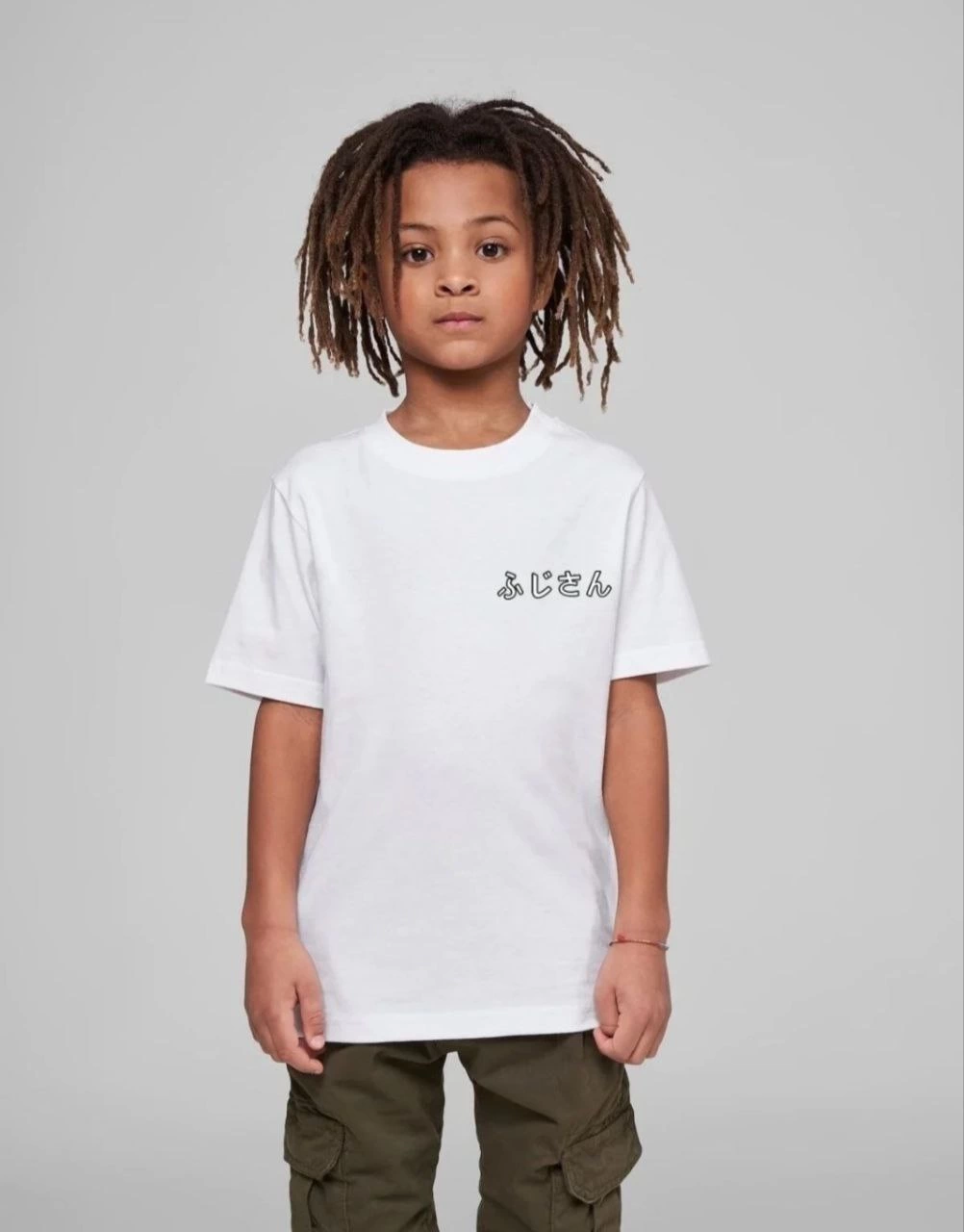 Çocuk   Baskılı T-Shirt - Beyaz
