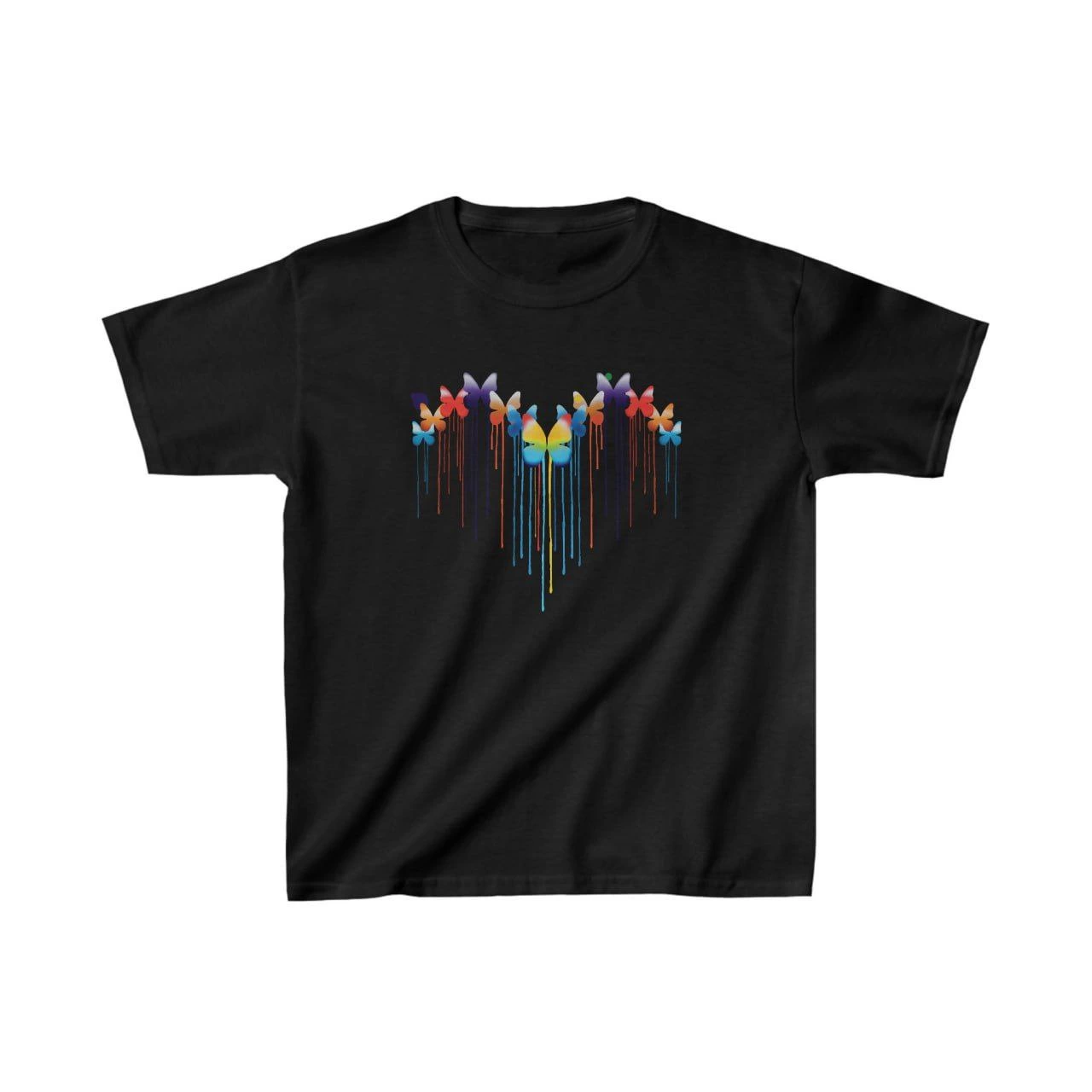 Baskılı T-Shirt - Siyah -