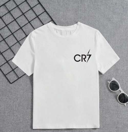 Çocuk Baskılı T-Shirt - Beyaz