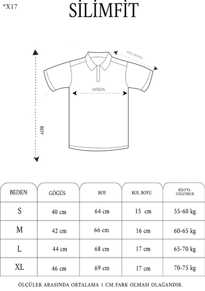 Yakalı Slim Fit Dokuma T-Shirt - Beyaz -