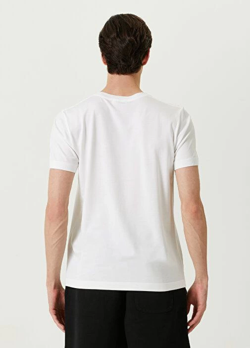 Basic Bisiklet Yaka Regular T-Shirt - Beyaz -