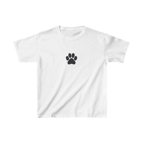 Çocuk Baskılı T-Shirt - Beyaz