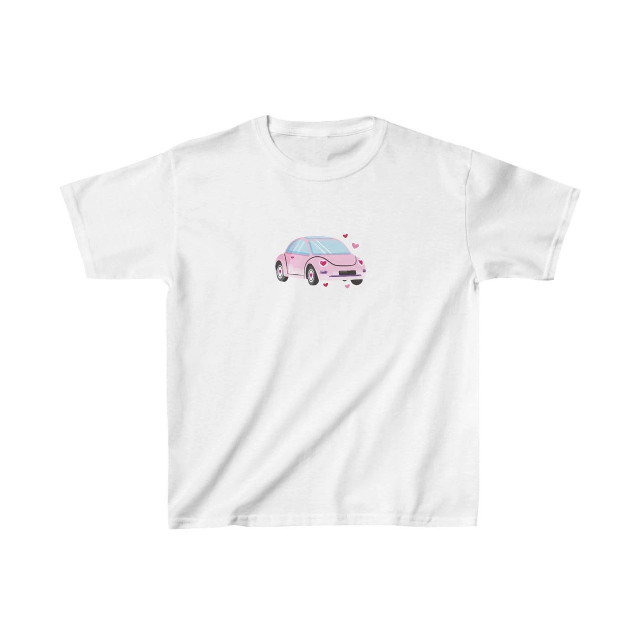 Çocuk Baskılı T-Shirt - Beyaz