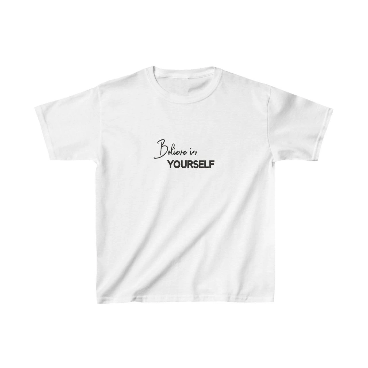 Çocuk Baskılı T-Shirt - Beyaz