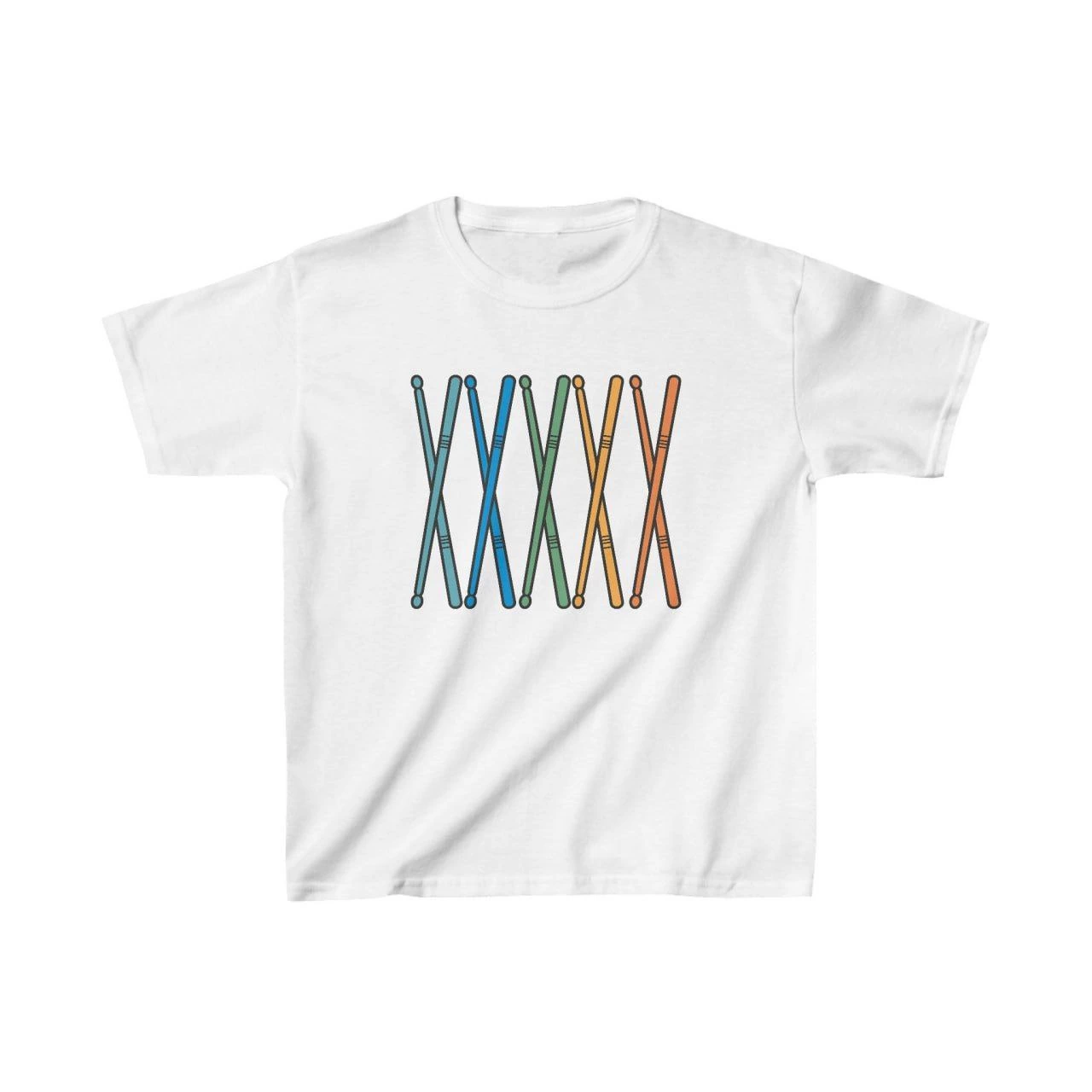Çocuk Baskılı T-Shirt - Beyaz